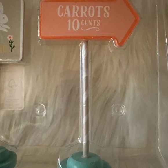 Easter Tiered Tray decor Spritz Mini Signs - Picture 4 of 5